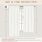 ASPMIZ Linen Curtains for Living Room Double Layer Curtains - Image 6