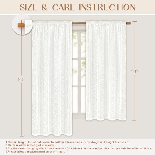ASPMIZ Linen Curtains for Living Room Double Layer Curtains - Image 6