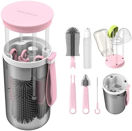 Travel Baby Bottle Brush Set by TechoEcho