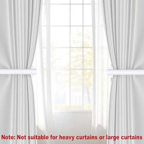 4pcs Curtain Holdbacks, Screw-in Curtain Tiebacks Curtain Tie Backs Curtain - Image 3