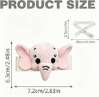 2 Pack Cartoon Elephant Curtain Tiebacks, Cute Cartoon Animal Curtain Holdbacks - Image 5