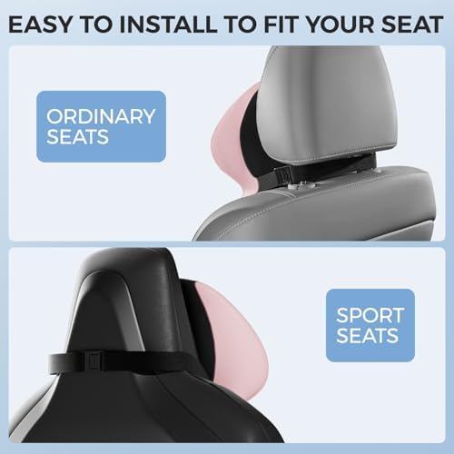BEBAS Car Headrest Pillow, Ergonomic Neck Pillow - Image 7