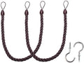 BEL AVENIR Curtain Tiebacks Ropes Tie-Backs, Handmade Holdbacks by BELAVENIR