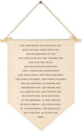 The Lord Bless You and Keep You Banner-Psalms Christian Inspiraional Pennant by Sioial