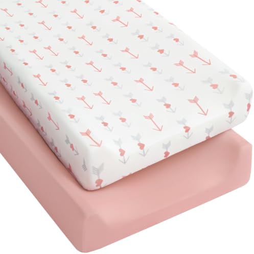 Yoofoss 2-Pack Diaper Changing Pad Cover by YOOFOSS