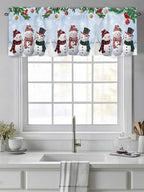 Vandarllin Christmas Kitchen Curtains Valances - Image 2