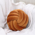 Petrella Caramel Knot Pillow Ball, 11 Inch Round Decorative Pillow by Petrellatoy
