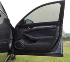 Car Front Side Window Shades, 2 Pack Breathable Mesh Car Window Screens Sun by Yayalovehomee