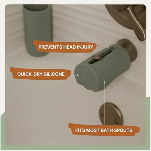 Parker Baby Co. Soft Silicone Bathtub Faucet Safety Spout Cover - Image 3