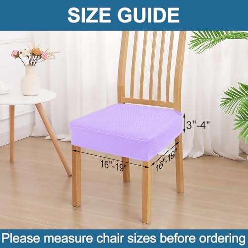 Smiry Waterproof Seat Covers for Dining Room Chairs - Image 2
