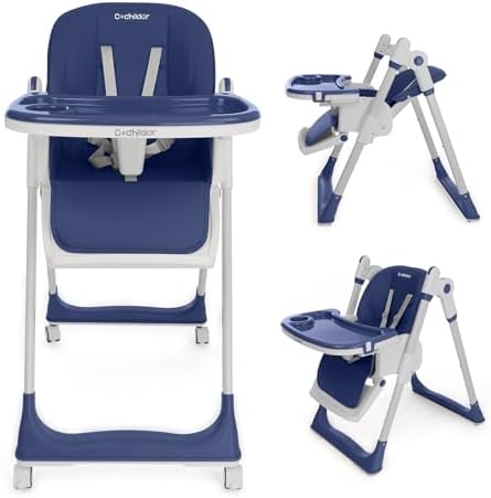 Cochildor 3-in-1 Baby High Chair, Foldable High Chair by Cochildor