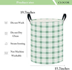 CLOCOR Large Laundry Basket, Waterproof Nursery Hamper, Collapsible Fabric - Image 6