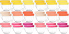 Youngever 18 Sets Baby Food Storage, 2 Ounce Baby Food Containers by Youngever