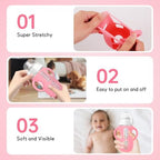 Silicone Sleeves for Avent Natural Glass Baby Bottles, BPA Free, Anti Breakage - Image 4