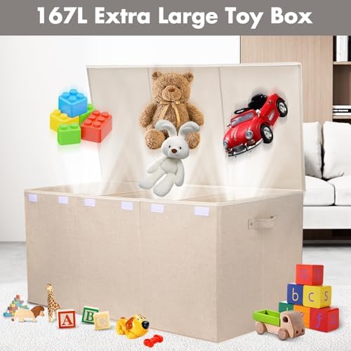 popoly 167L Large Toy Box Storage - Image 2