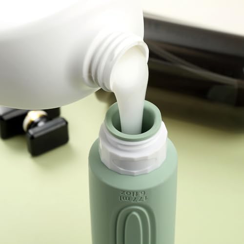 Mrsdry Travel Bottles for Toiletries, Large 6oz Oversize Containers, BPA Free - Image 3