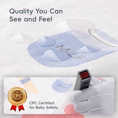 KIIS Disposable Baby Bibs, Waterproof Smock Bibs, Full Coverage - Image 5