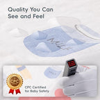 KIIS Disposable Baby Bibs, Waterproof Smock Bibs, Full Coverage - Image 5