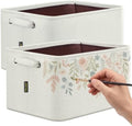 BALEINE 2 Pack Fabric Closet Storage Bins by BALEINE