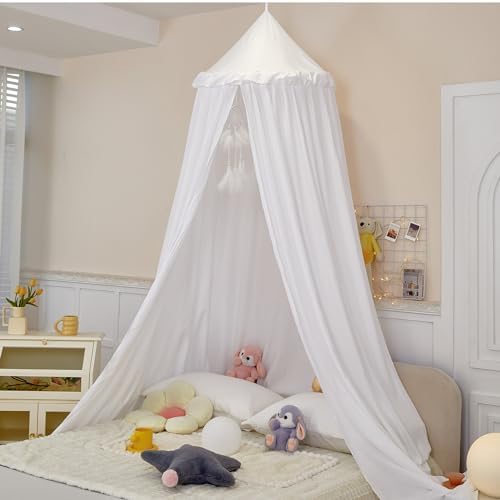 Princess Decor Canopy for Kids Bed, Soft and Durable Bed Canopy for Girls Room - Image 4