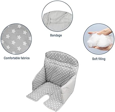 twoworld High Chair Cushion, High Chair Seat Cover - Image 3