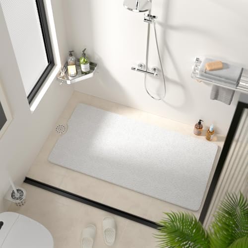 HITSLAM Non Slip Bathtub Mat 40 x 20 Inch, Extra Long Bath Mat - Image 3