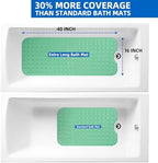 ZHICHENG Bath Tub and Shower Mats, Non-Slip 39 x 16 Inch Extra Long Bath Mat - Image 6