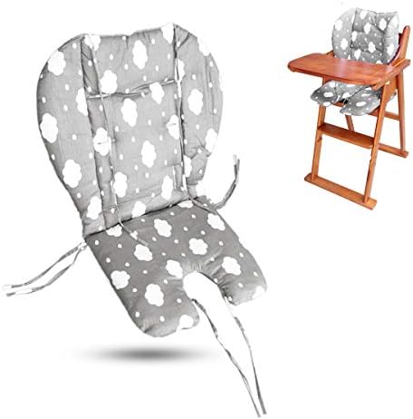 Twoworld High Chair Cushion, Large Thickening Baby High Chair Seat Cushion by twoworld