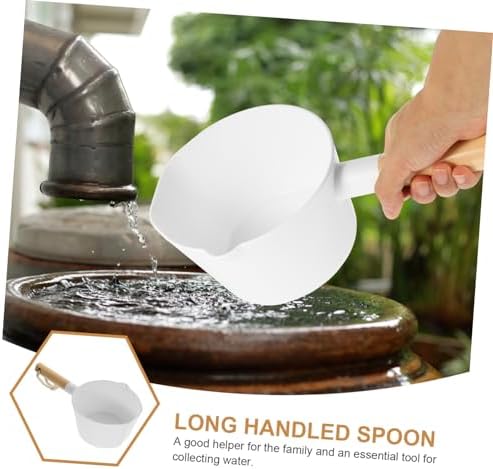 IMIKEYA Plastic Water Ladle Bath Ladle Dipper Spoons Bathroom Hair Washing - Image 4