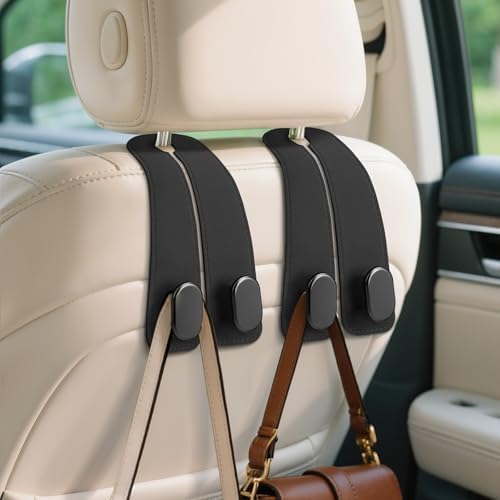 Car Seat Headrest Hooks by Fitnice