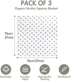 GLLQUEN BABY Receiving Blankets Muslin Swaddle Blanket - Image 4