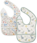 haakaa Waterproof Baby Bibs for Eating 2pcs for 6-24M by haakaa