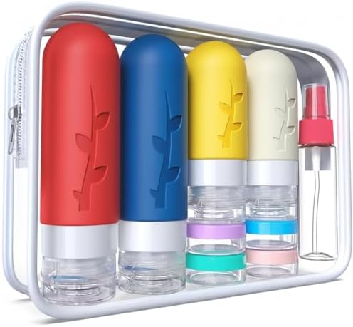 DEPOZA Travel Bottles Kit by TravelingisaspiritualpracticeDepozawillaccompanyyouonyourspiritualpath