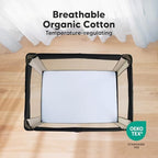 2pk Mini Crib Sheets Fitted 38x26 Pack N Play Mattress Sheet - Image 2
