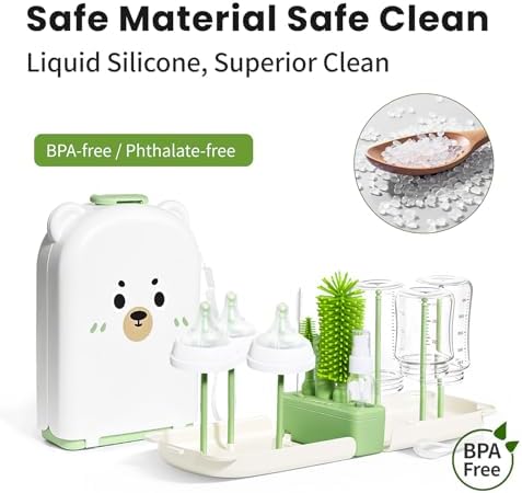 LEQXGO Travel Baby Bottle Cleaner Kit - Image 5
