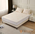 Deluxe Waterproof Organic Cotton Mattress Protector Full Size - Image 3