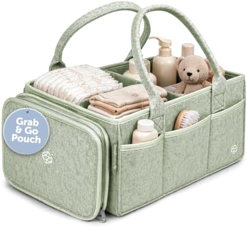 Jool Baby Tag-Along Diaper Caddy – Nursery Storage Organizer by Unknown
