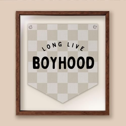 Lacama Long Live Boyhood Banner Boys Room Decor, Boy Nursery Decor - Image 5
