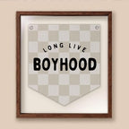 Lacama Long Live Boyhood Banner Boys Room Decor, Boy Nursery Decor - Image 5