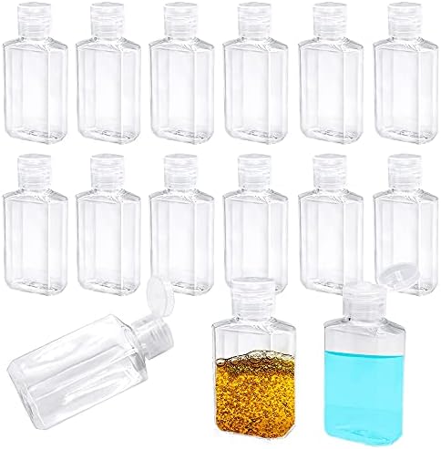 Jnnzzggu 40 Pack 2 Oz Plastic Refillable Bottles by Jnnzzggu