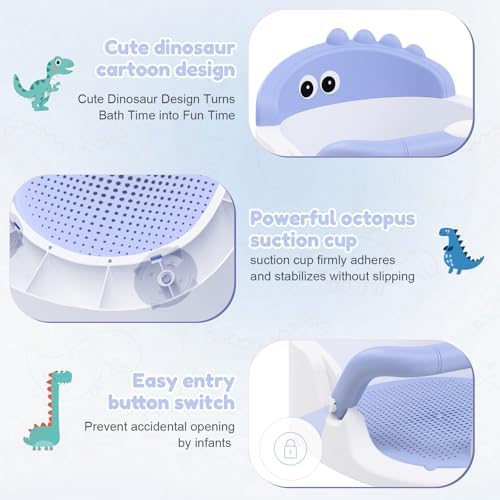 Baby Bath Seat for Babies 6 Months & Up Sitting Up - Image 5
