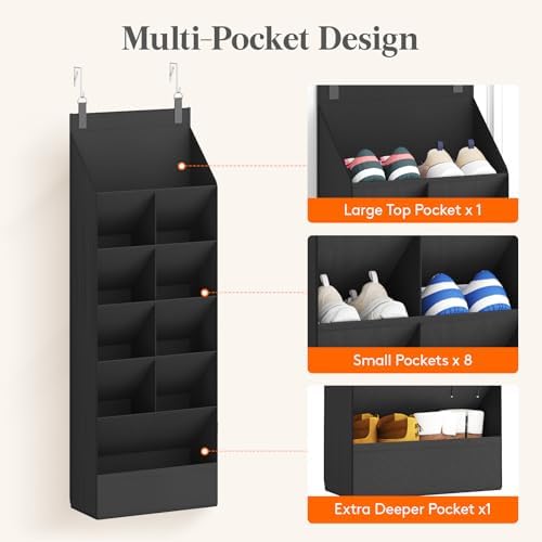 Lifewit 6 Tier Over the Door Shoe Organizer - Image 6