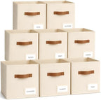 Storage Cubes 8 Pack, 11 Inch Fabric Storage Cubes Organizer Bins by Unknown