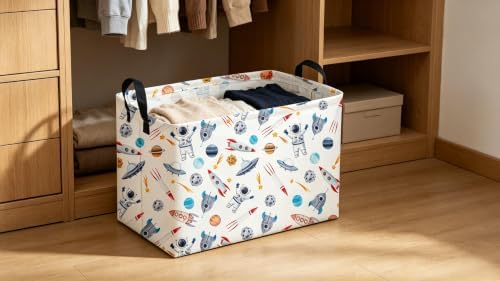 Sanjiaofeng Rectangular Astronaut Basket, Dirty Clothes Basket, Party Baskets - Image 6