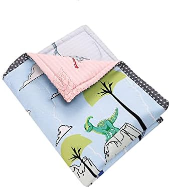 Animals 3pcs Baby Crib Bedding Set Pink Nursery Bedding Set - Image 5