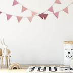 Oudain 2 Pcs Pennant Banner Flags Nursery Garland Triangle - Image 4