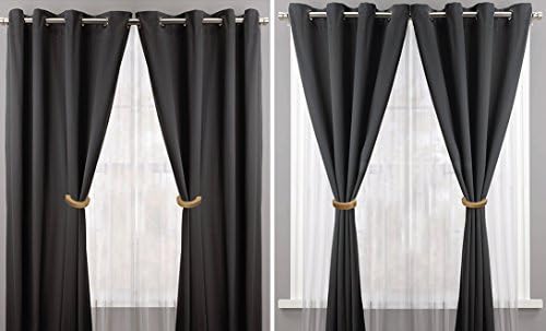 NICE PURCHASE 2 Pcs Wooden Curtain Tiebacks Holdbacks European Classic Retro - Image 3