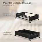 FOUCSSOMEI Under Bed Storage - Image 2