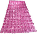 “Pebbles” Non-Slip Bathtub/Shower Mat 35"x16" Rectangular, Machine-Washable - Image 2
