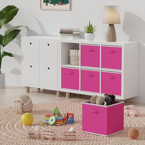 MAX Houser 6 Pack Foldable Fabric Storage Bins - Image 2